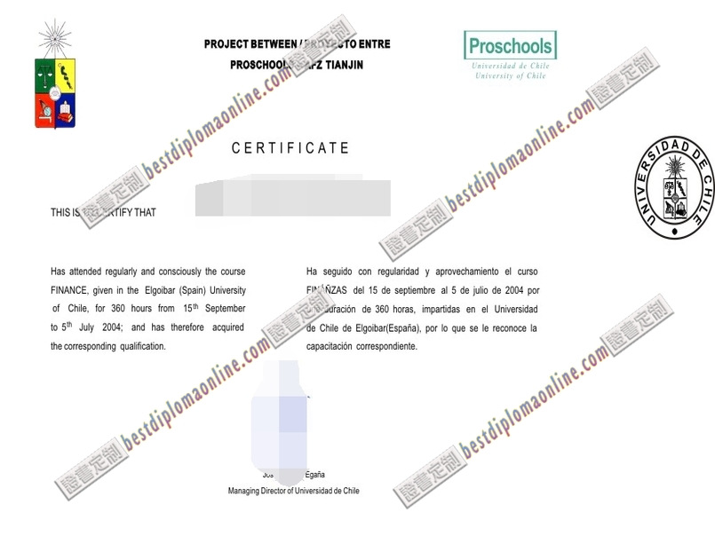 智利大学文凭原版定制：提升学历背景的优质选择