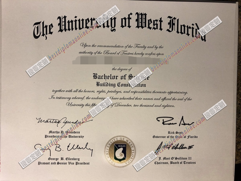 制作西佛罗里达大学毕业证订做：轻松获得专属学位证书