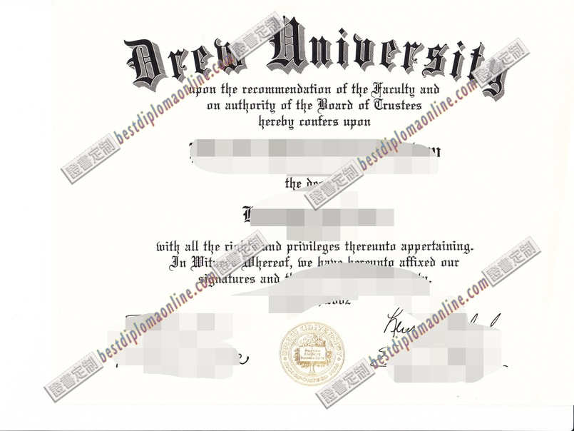 德鲁大学文凭加急办理 | 解决你的燃眉之急