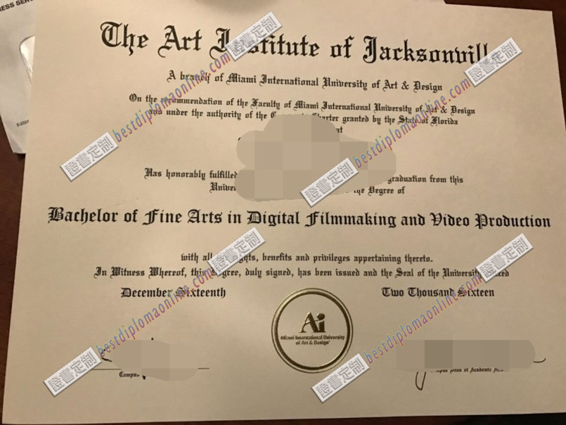 新版杰克逊维尔艺术学院毕业证定制：个性化设计与独特纪念